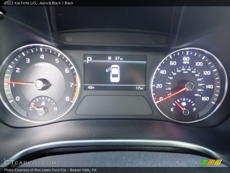 Aurora Black / Black 2023 Kia Forte LXS