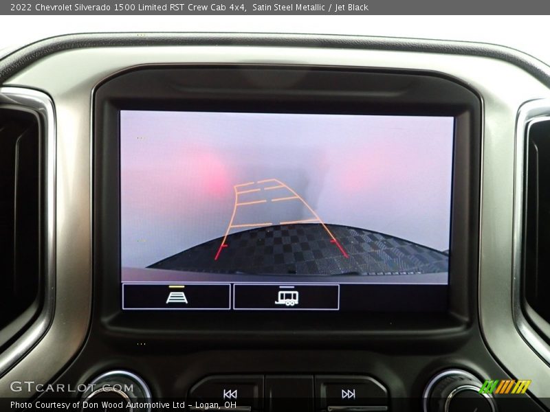 Satin Steel Metallic / Jet Black 2022 Chevrolet Silverado 1500 Limited RST Crew Cab 4x4