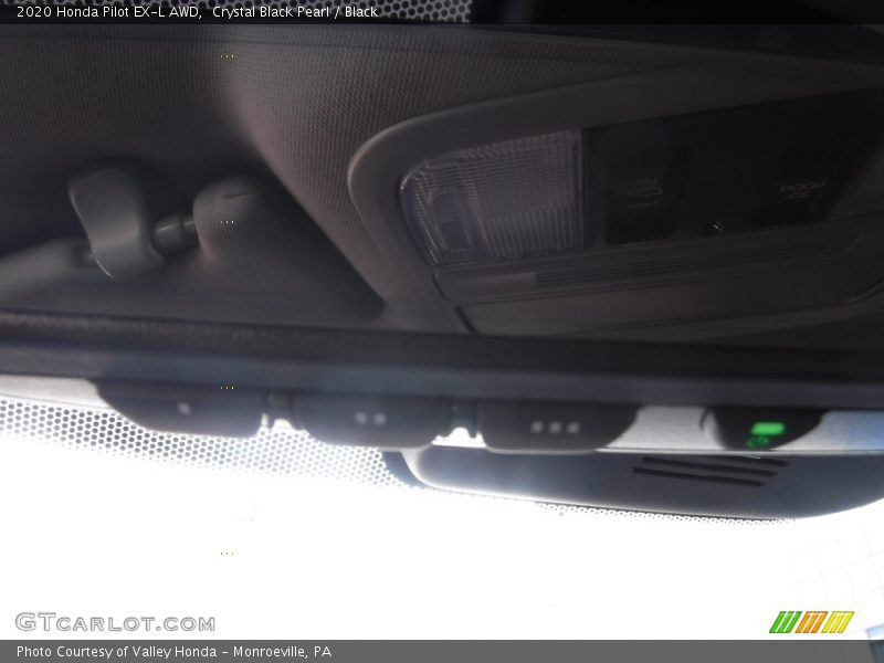Crystal Black Pearl / Black 2020 Honda Pilot EX-L AWD