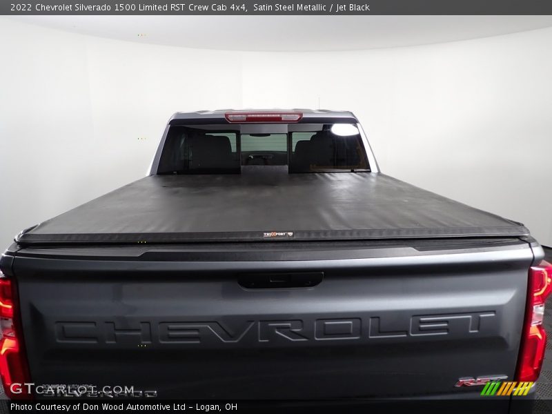 Satin Steel Metallic / Jet Black 2022 Chevrolet Silverado 1500 Limited RST Crew Cab 4x4