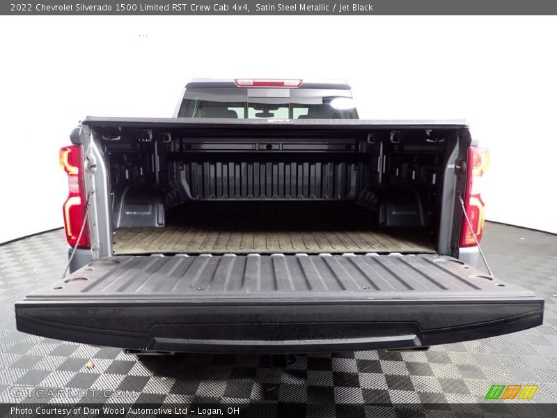 Satin Steel Metallic / Jet Black 2022 Chevrolet Silverado 1500 Limited RST Crew Cab 4x4