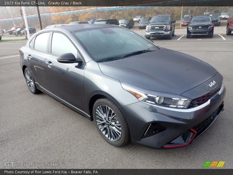 Front 3/4 View of 2023 Forte GT-Line