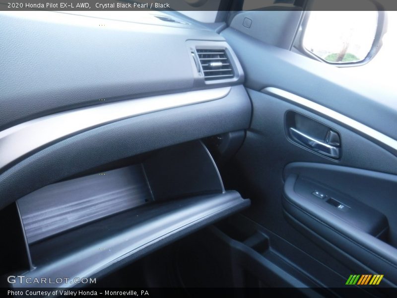 Crystal Black Pearl / Black 2020 Honda Pilot EX-L AWD