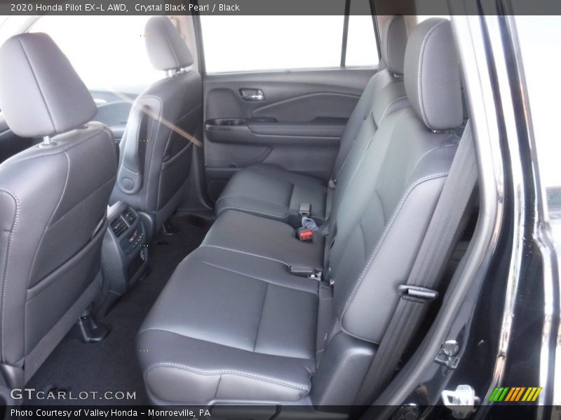 Crystal Black Pearl / Black 2020 Honda Pilot EX-L AWD