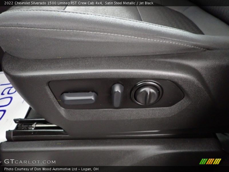 Satin Steel Metallic / Jet Black 2022 Chevrolet Silverado 1500 Limited RST Crew Cab 4x4