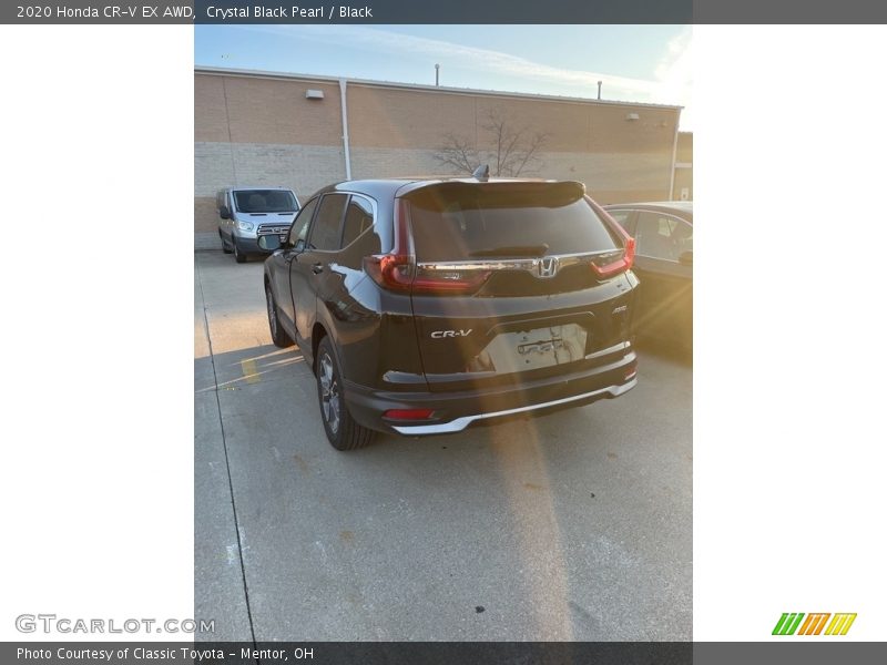 Crystal Black Pearl / Black 2020 Honda CR-V EX AWD