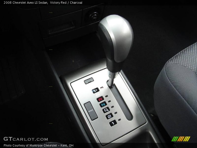 Victory Red / Charcoal 2008 Chevrolet Aveo LS Sedan