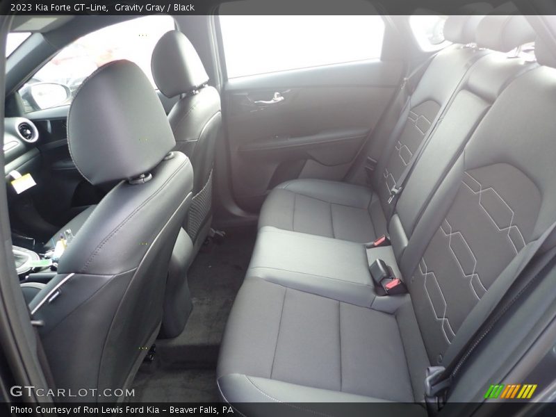 Gravity Gray / Black 2023 Kia Forte GT-Line