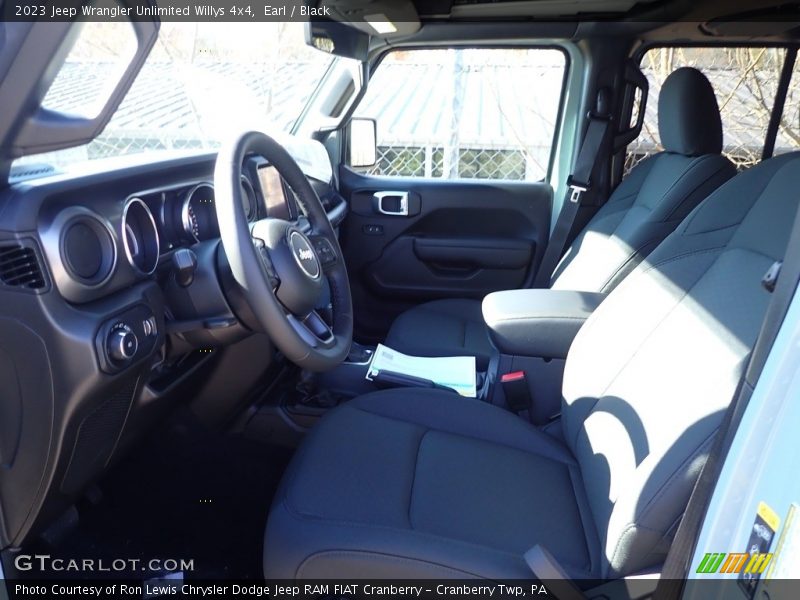 Earl / Black 2023 Jeep Wrangler Unlimited Willys 4x4
