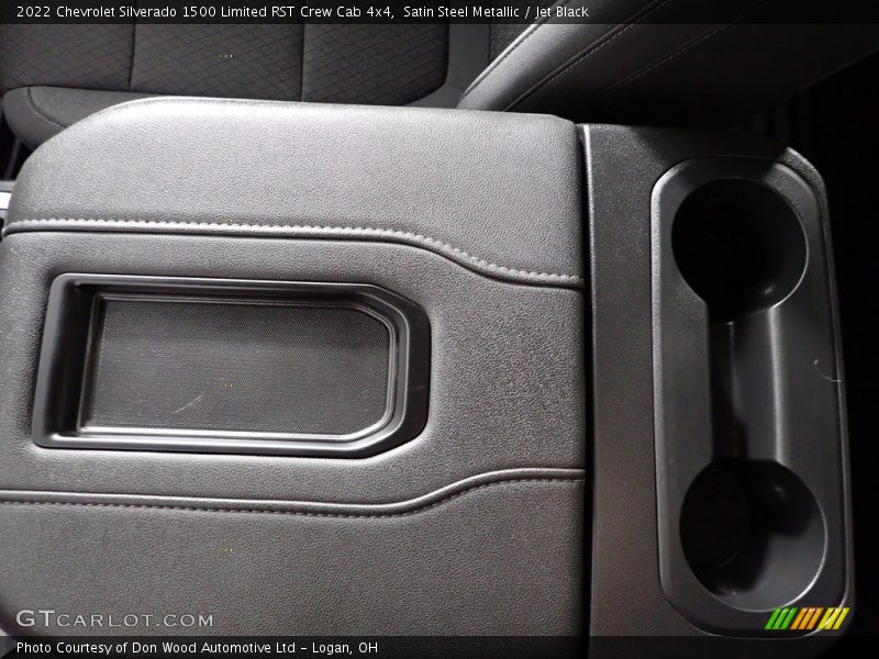 Satin Steel Metallic / Jet Black 2022 Chevrolet Silverado 1500 Limited RST Crew Cab 4x4