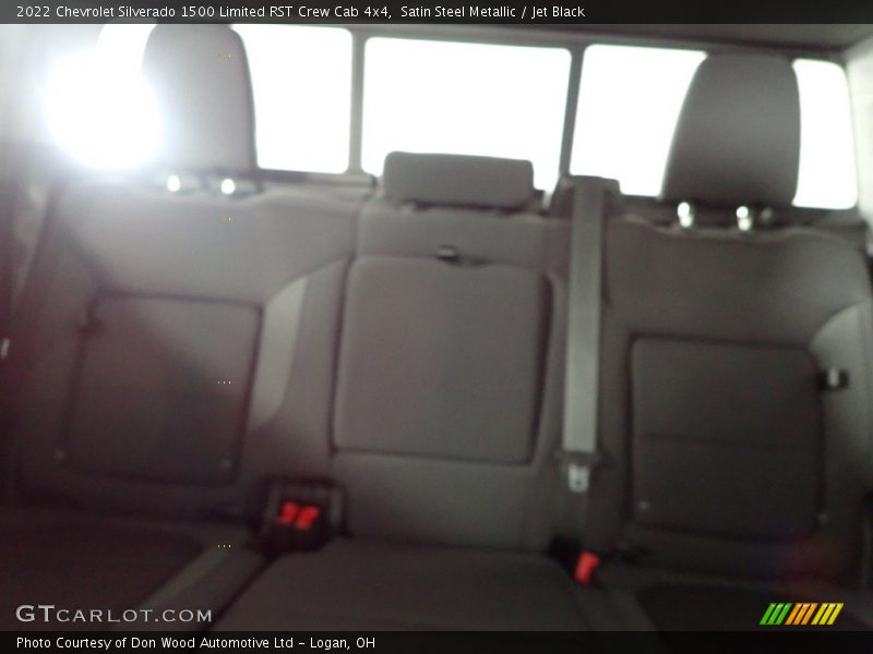 Satin Steel Metallic / Jet Black 2022 Chevrolet Silverado 1500 Limited RST Crew Cab 4x4