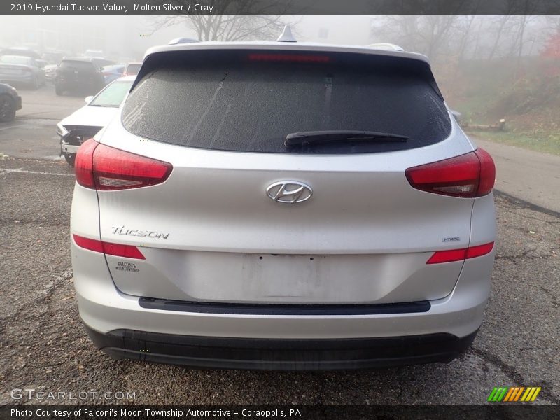 Molten Silver / Gray 2019 Hyundai Tucson Value