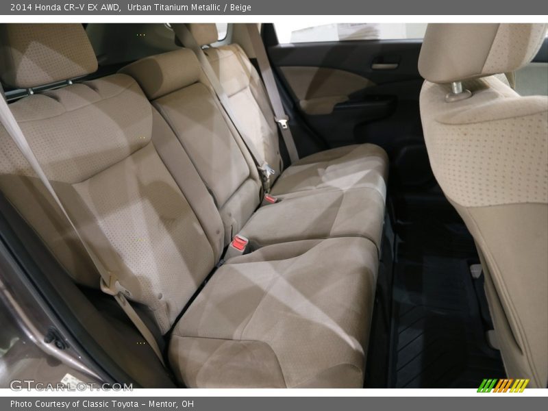 Urban Titanium Metallic / Beige 2014 Honda CR-V EX AWD