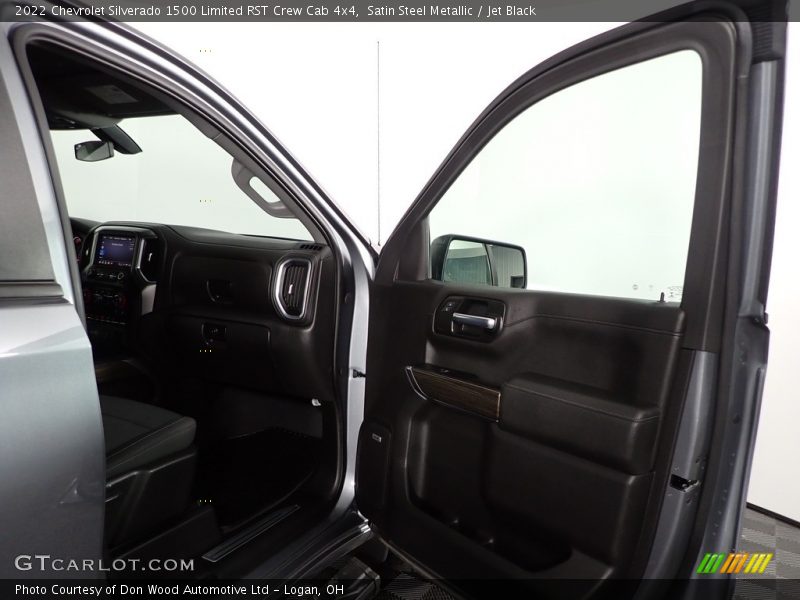 Satin Steel Metallic / Jet Black 2022 Chevrolet Silverado 1500 Limited RST Crew Cab 4x4