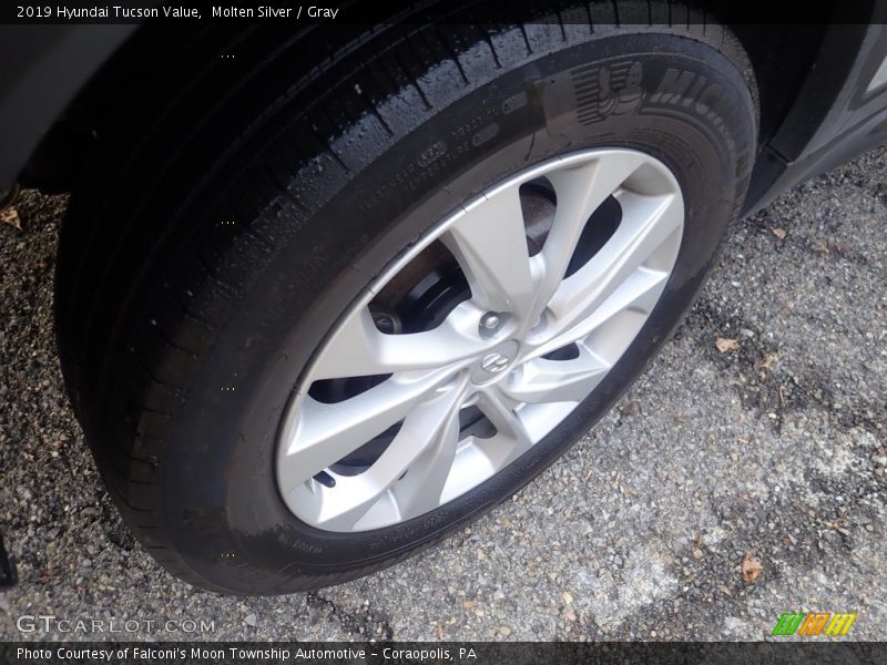 Molten Silver / Gray 2019 Hyundai Tucson Value