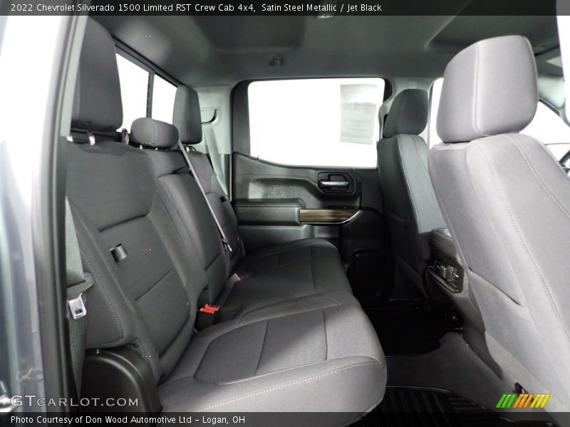 Satin Steel Metallic / Jet Black 2022 Chevrolet Silverado 1500 Limited RST Crew Cab 4x4
