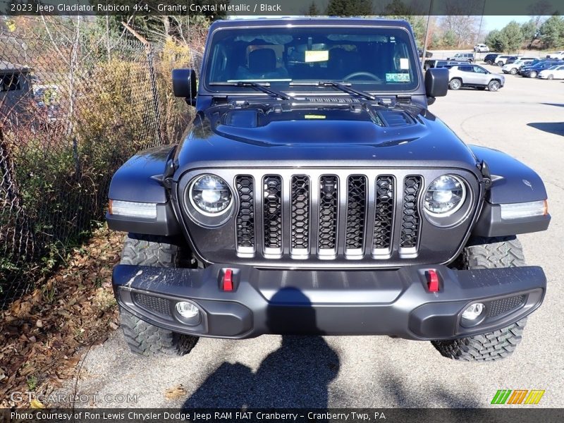 Granite Crystal Metallic / Black 2023 Jeep Gladiator Rubicon 4x4