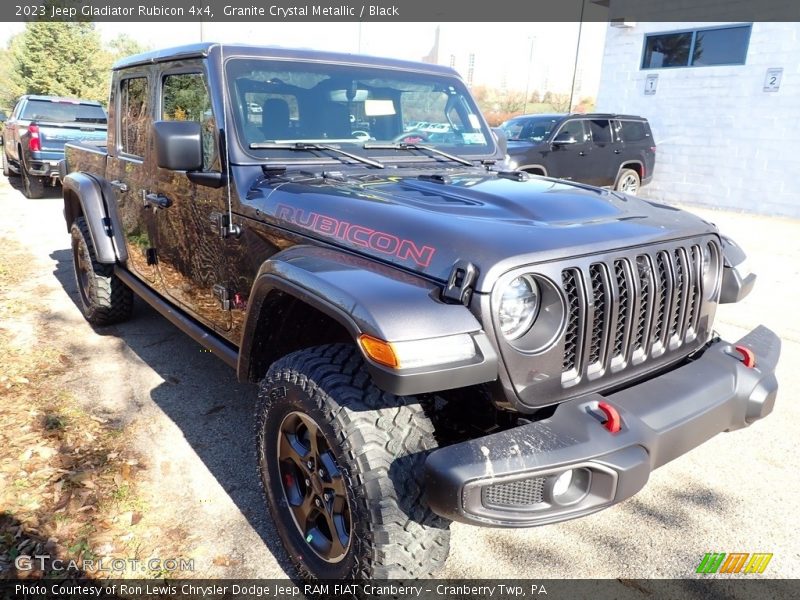 Granite Crystal Metallic / Black 2023 Jeep Gladiator Rubicon 4x4