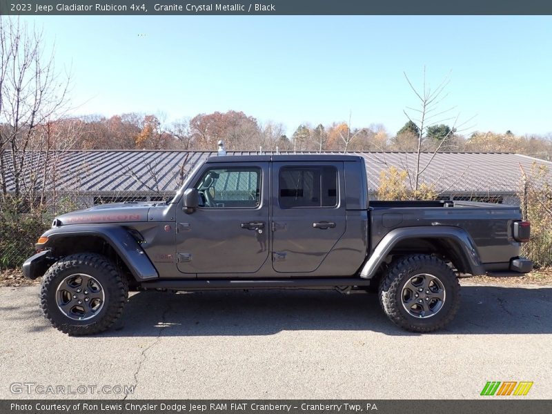 Granite Crystal Metallic / Black 2023 Jeep Gladiator Rubicon 4x4