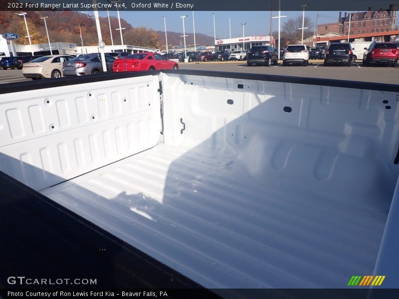 Oxford White / Ebony 2022 Ford Ranger Lariat SuperCrew 4x4