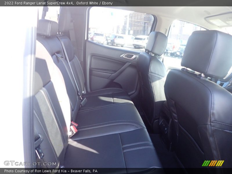 Oxford White / Ebony 2022 Ford Ranger Lariat SuperCrew 4x4