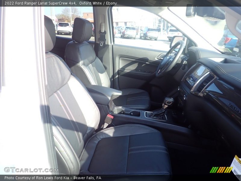 Oxford White / Ebony 2022 Ford Ranger Lariat SuperCrew 4x4