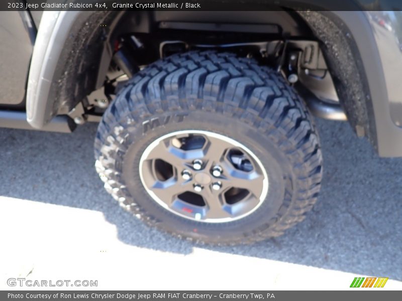Granite Crystal Metallic / Black 2023 Jeep Gladiator Rubicon 4x4
