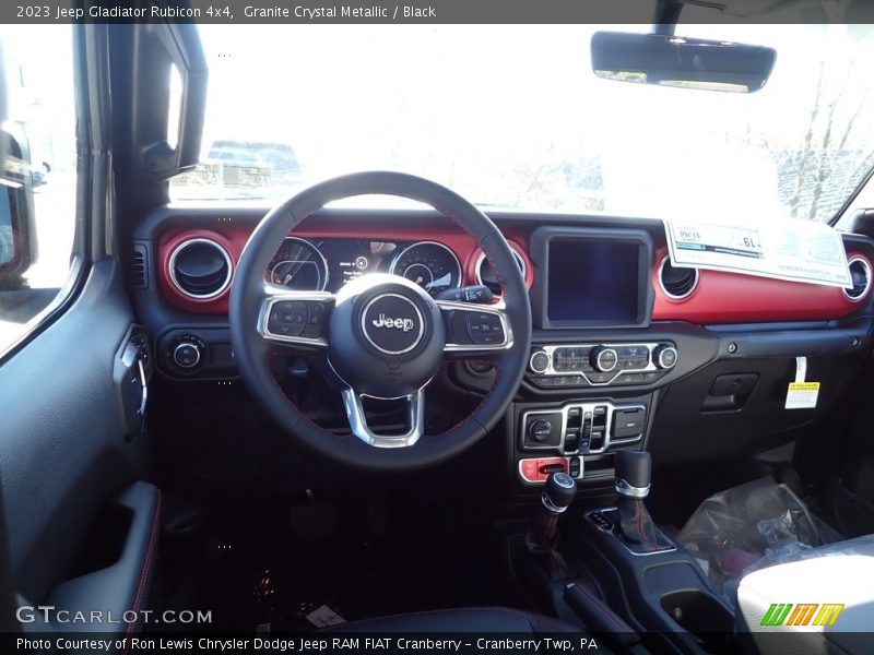 Granite Crystal Metallic / Black 2023 Jeep Gladiator Rubicon 4x4