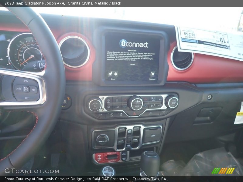 Granite Crystal Metallic / Black 2023 Jeep Gladiator Rubicon 4x4