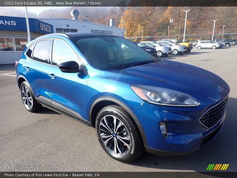 Atlas Blue Metallic / Ebony 2022 Ford Escape SEL 4WD