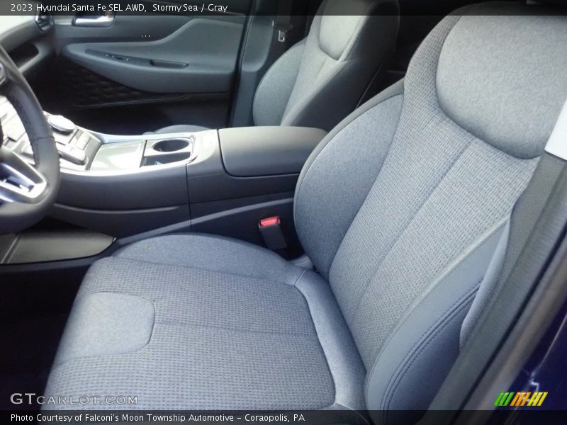 Stormy Sea / Gray 2023 Hyundai Santa Fe SEL AWD