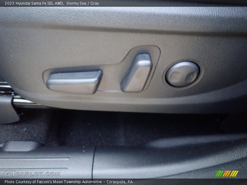Stormy Sea / Gray 2023 Hyundai Santa Fe SEL AWD