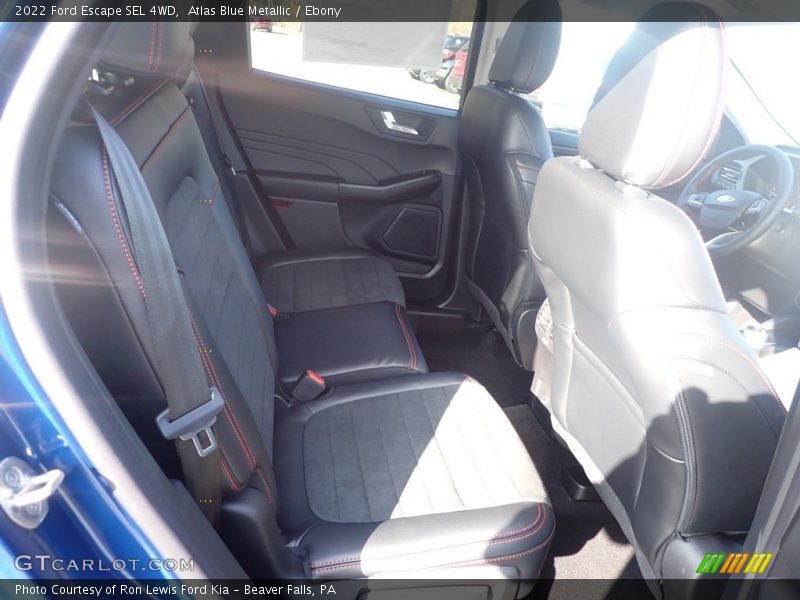 Atlas Blue Metallic / Ebony 2022 Ford Escape SEL 4WD