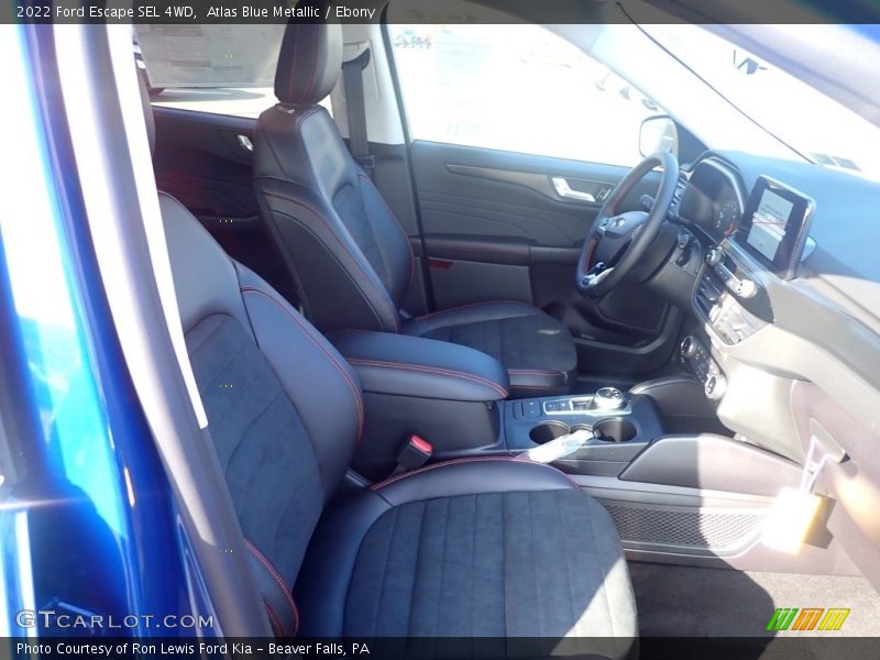Atlas Blue Metallic / Ebony 2022 Ford Escape SEL 4WD