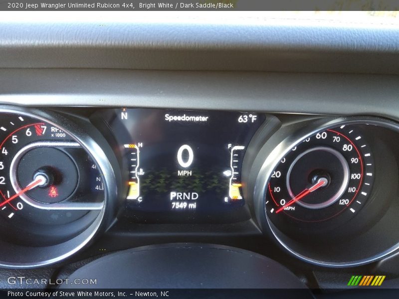  2020 Wrangler Unlimited Rubicon 4x4 Rubicon 4x4 Gauges