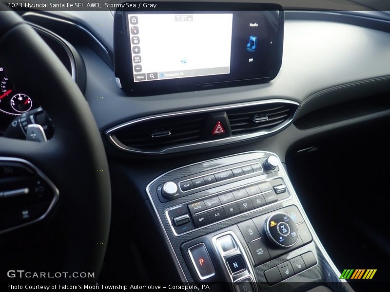 Stormy Sea / Gray 2023 Hyundai Santa Fe SEL AWD