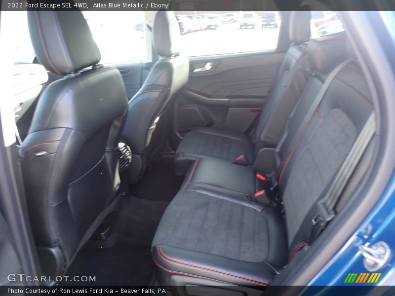 Atlas Blue Metallic / Ebony 2022 Ford Escape SEL 4WD