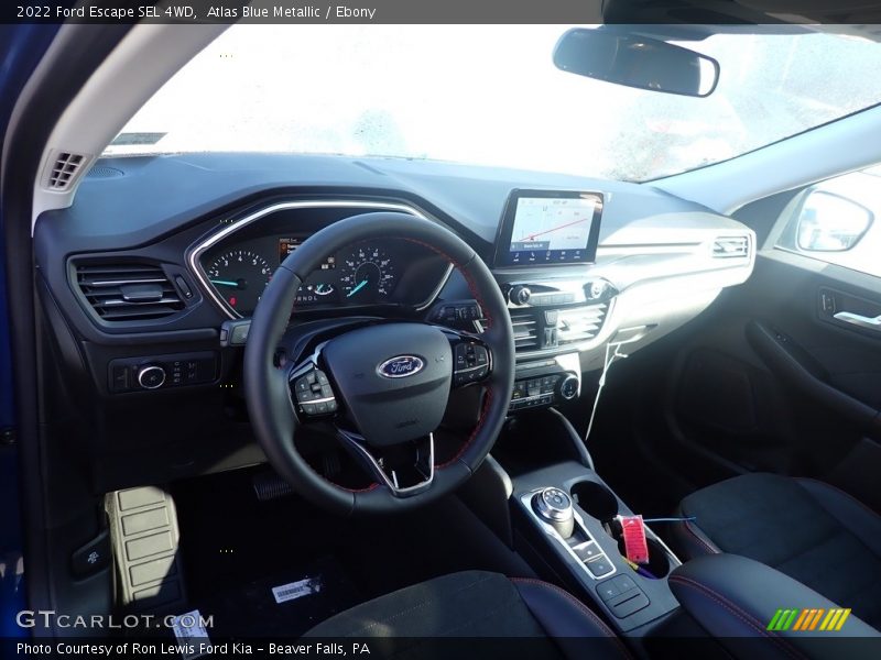 Atlas Blue Metallic / Ebony 2022 Ford Escape SEL 4WD