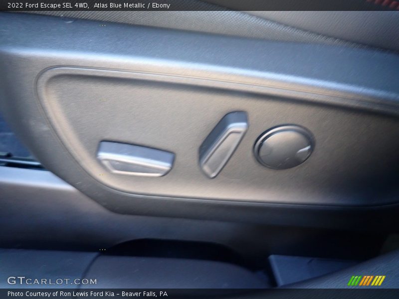 Atlas Blue Metallic / Ebony 2022 Ford Escape SEL 4WD