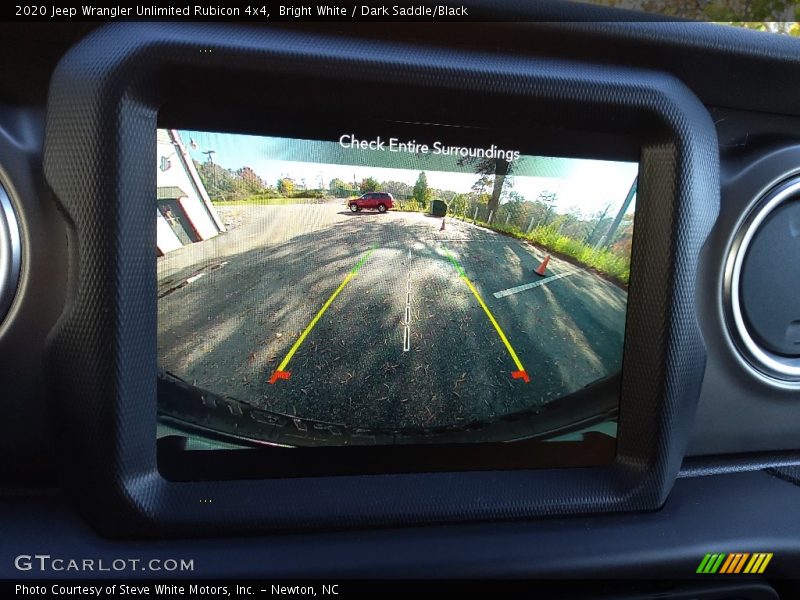 Controls of 2020 Wrangler Unlimited Rubicon 4x4