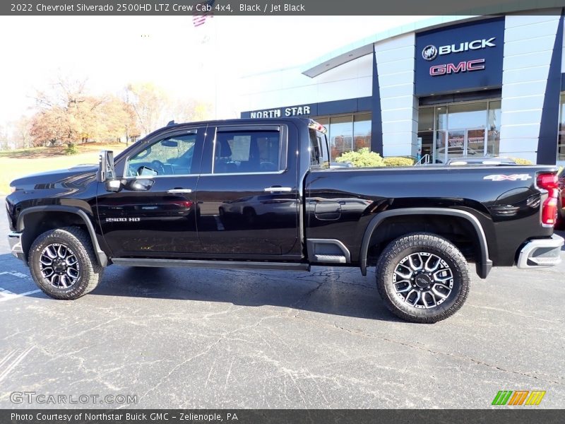 Black / Jet Black 2022 Chevrolet Silverado 2500HD LTZ Crew Cab 4x4