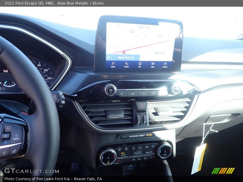 Atlas Blue Metallic / Ebony 2022 Ford Escape SEL 4WD