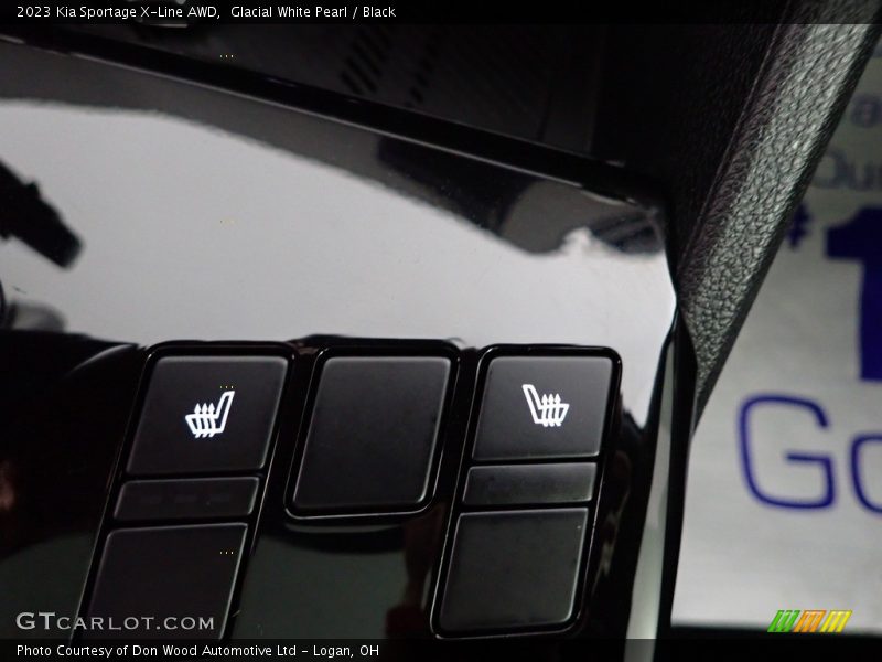 Glacial White Pearl / Black 2023 Kia Sportage X-Line AWD