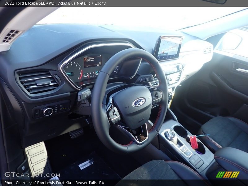 Atlas Blue Metallic / Ebony 2022 Ford Escape SEL 4WD