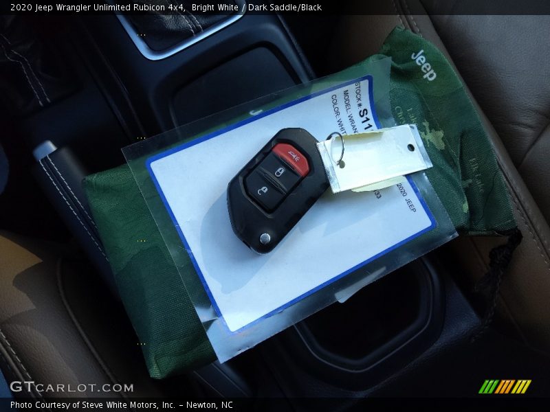 Keys of 2020 Wrangler Unlimited Rubicon 4x4