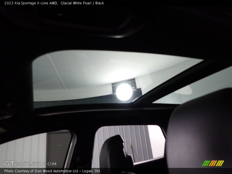 Glacial White Pearl / Black 2023 Kia Sportage X-Line AWD