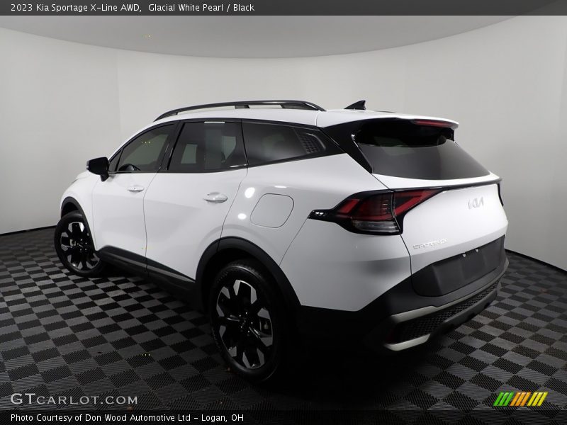 Glacial White Pearl / Black 2023 Kia Sportage X-Line AWD