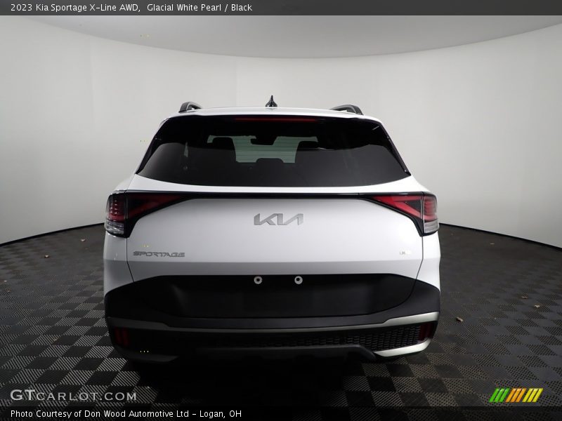 Glacial White Pearl / Black 2023 Kia Sportage X-Line AWD