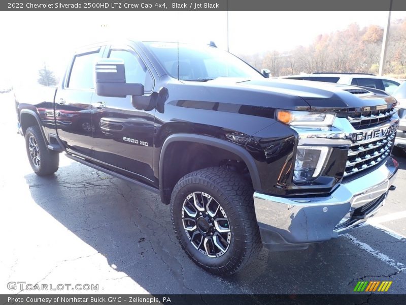 Black / Jet Black 2022 Chevrolet Silverado 2500HD LTZ Crew Cab 4x4