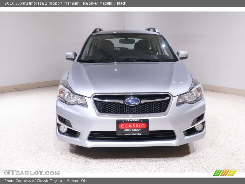 Ice Silver Metallic / Black 2016 Subaru Impreza 2.0i Sport Premium